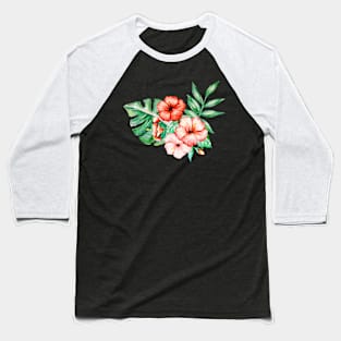 Flower Baseball T-Shirt